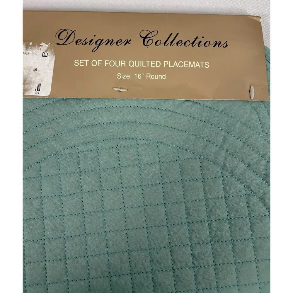 Set of 4 Quilted Placemats